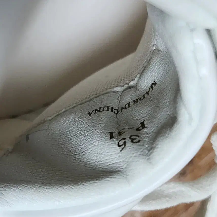 [BUNJANG] P-31 Oversole Black Label Sneakers / P-31오버솔 블랙라벨35/230키높이 5.5센티<속굽>