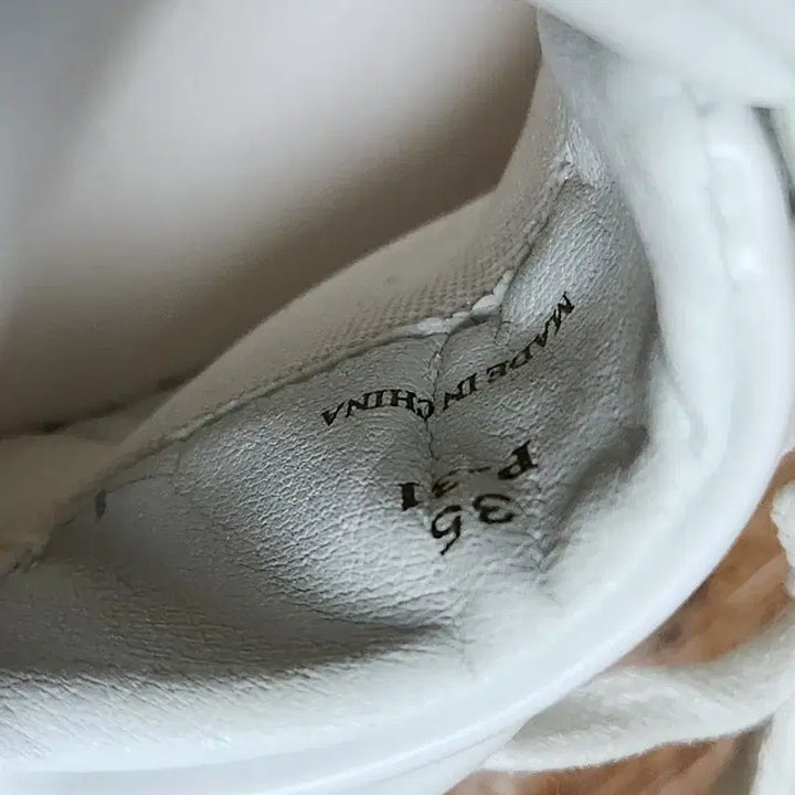 [BUNJANG] P-31 Oversole Black Label Sneakers / P-31오버솔 블랙라벨35/230키높이 5.5센티<속굽>