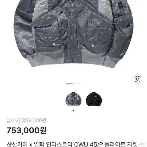[BUNJANG] Alpha Industries x Sansan Gear Flight Jacket / 산산기어 알파인더스트리 콜라보 플라이트 자켓