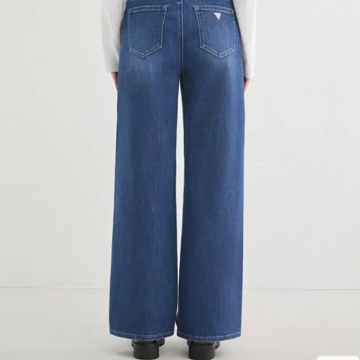 [BUNJANG] Guess DBL Dark Blue Wide Jeans / 게스 와이드 DBL 다크블루 청바지