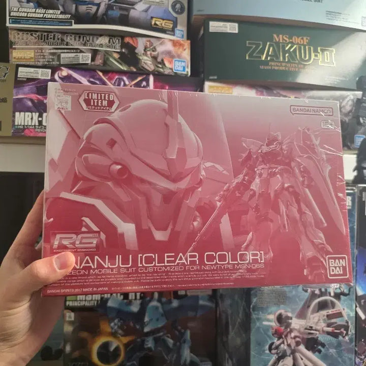 [SOLD OUT] RG 시난주 클리어 컬러 한정판 건담 프라모델