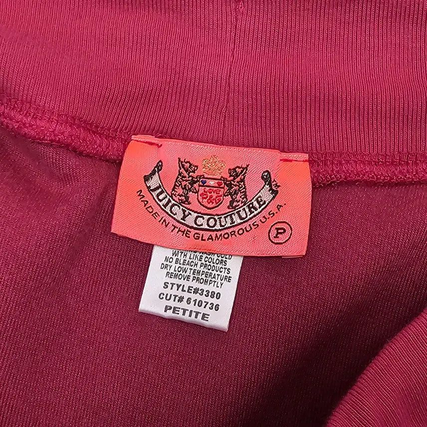 [BUNJANG] Juicy Couture Frill Skirt Set Wine / S Juicy Couture 프릴 치마 셋업 와인