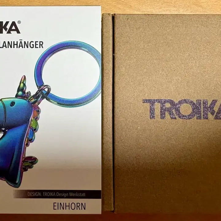 [BUNJANG] TROIKA Limited Edition Colorful Unicorn Keychain KR17-08/MC / 트로이카 한정판 컬러풀 유니콘 키홀더 키링 TROIKA KR17-08/