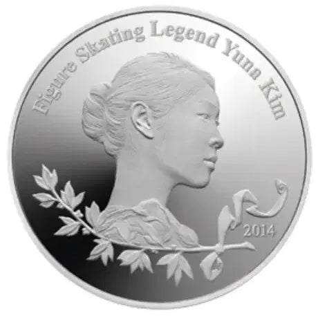 [BUNJANG] Yuna Kim Retirement Commemorative 1oz 99.9% Silver Medal / 김연아 은퇴 기념 1oz 99.9% 은메달