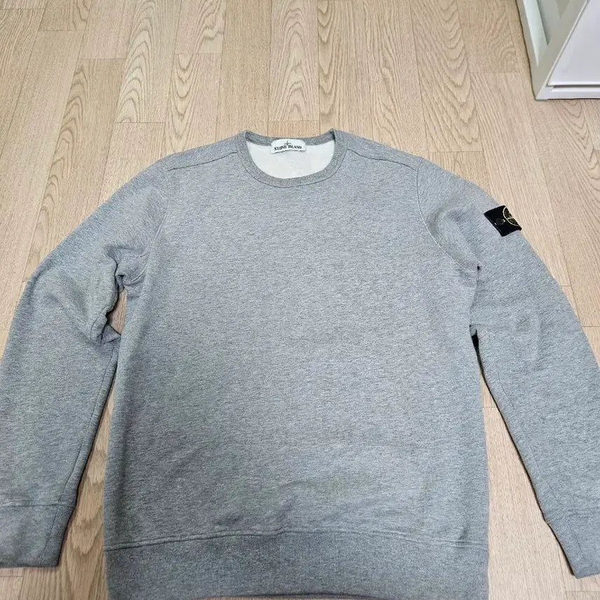 [BUNJANG] Stone Island Gray M Crewneck / 스톤아일랜드 맨투맨 그레이 m