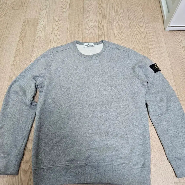[BUNJANG] Stone Island Gray M Crewneck / 스톤아일랜드 맨투맨 그레이 m