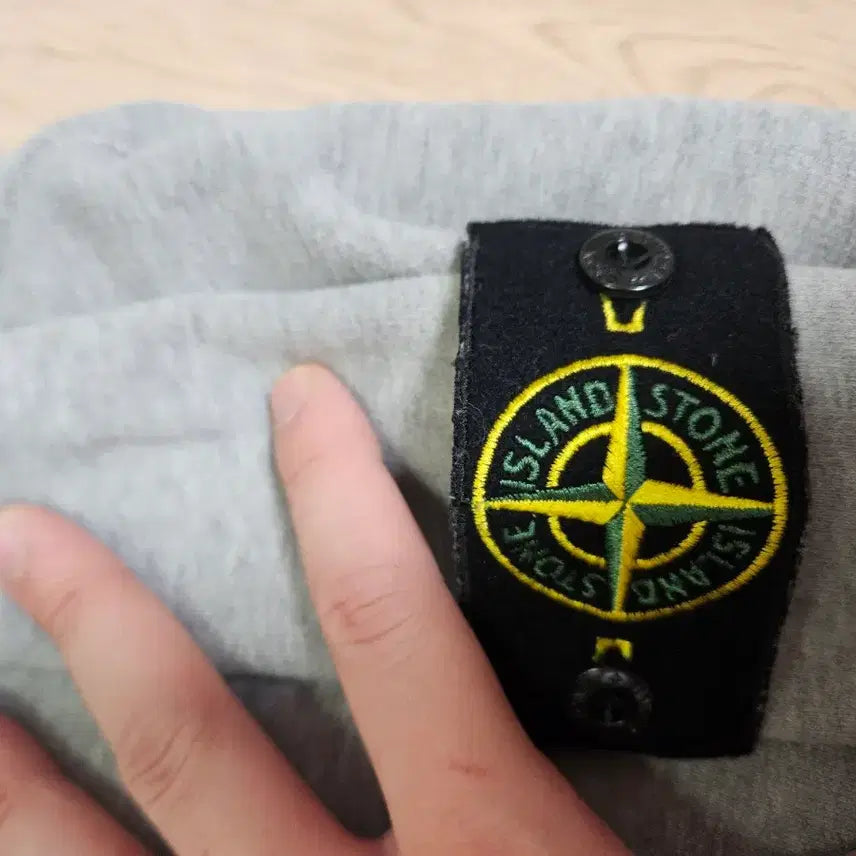 [BUNJANG] Stone Island Gray M Crewneck / 스톤아일랜드 맨투맨 그레이 m