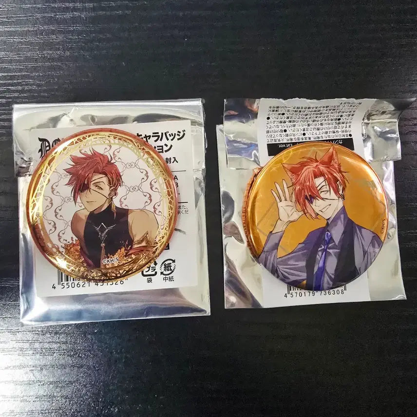 [BUNJANG] D.Gray-man Lavi Official Can Badge Set / 디그레이맨 라비 정품 캔뱃지 2종