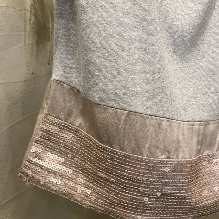 [BUNJANG] Fabiana Filippi Silk Beaded Blouse / Fabiana Filippi 실크 비즈 반팔티 블라우스 55~66