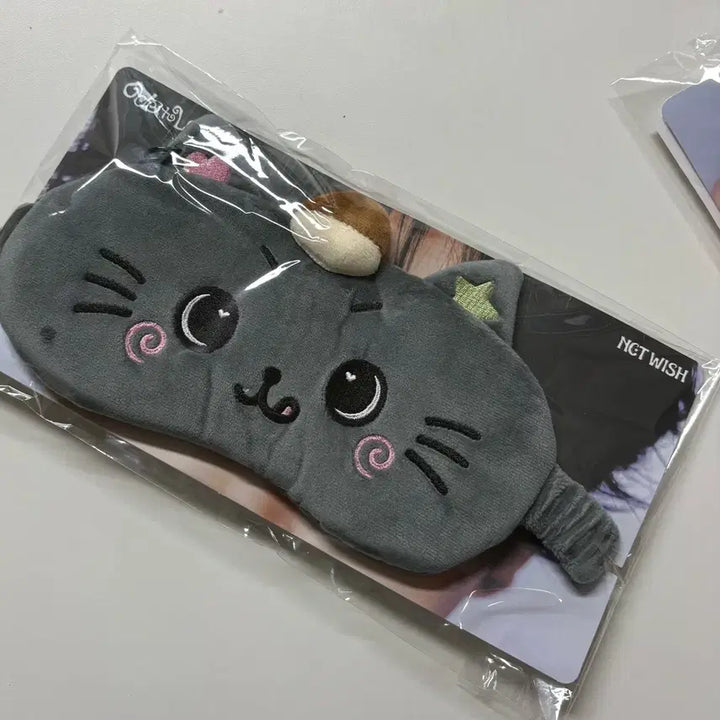 [BUNJANG] NCT WISH Kuri Riku Sleep Mask / 엔시티위시 팝업 쿠리 리쿠 안대