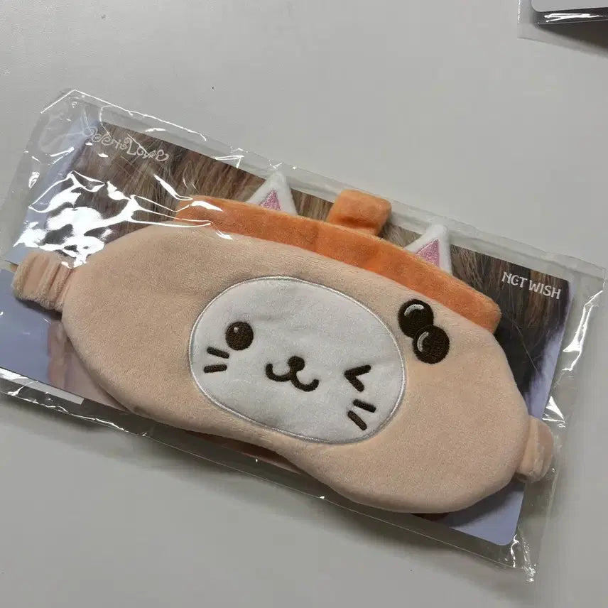 [BUNJANG] NCT WISH Bubble Nyan Yuushi Sleep Mask Sealed / 엔시티위시 팝업 버블냥 유우시 안대 미개봉