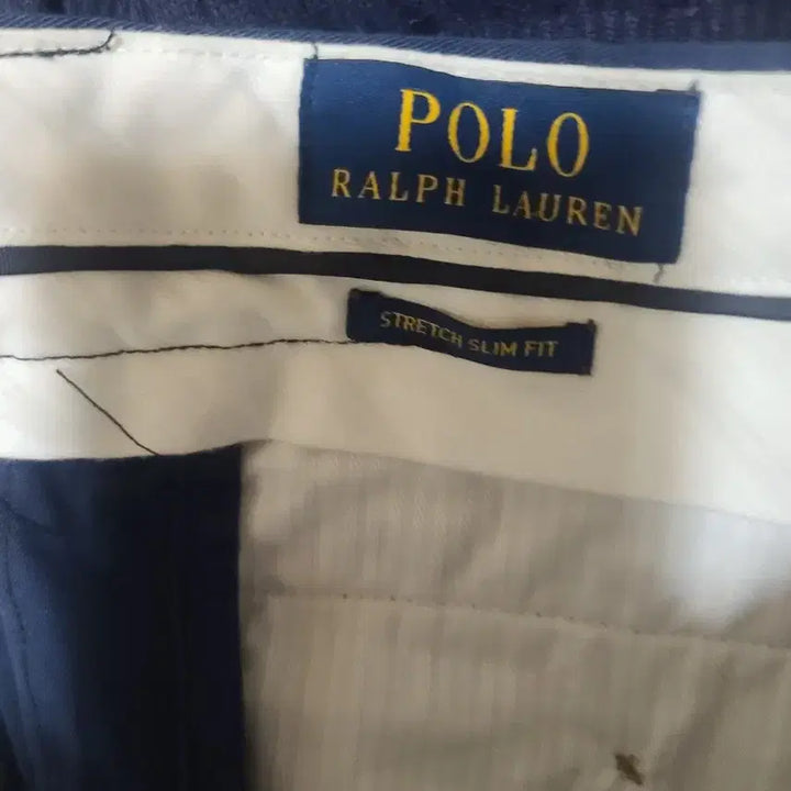 [BUNJANG] Polo Ralph Lauren Navy Pony Embroidered Pants / 폴로 랄프로렌 네이비 포니 자수 바지