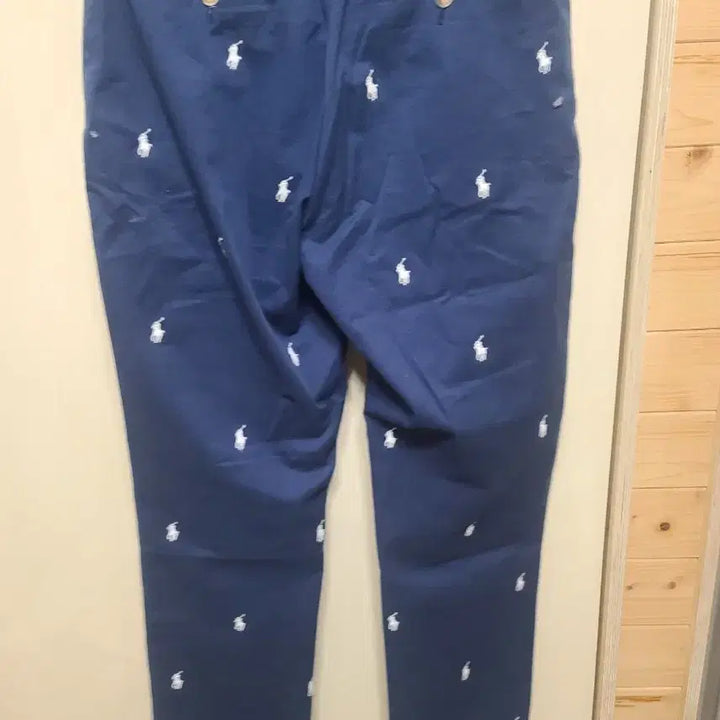 [BUNJANG] Polo Ralph Lauren Navy Pony Embroidered Pants / 폴로 랄프로렌 네이비 포니 자수 바지