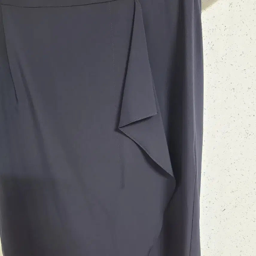 [SOLD OUT] MORGAN 네이비 랩 스타일 반팔 원피스
