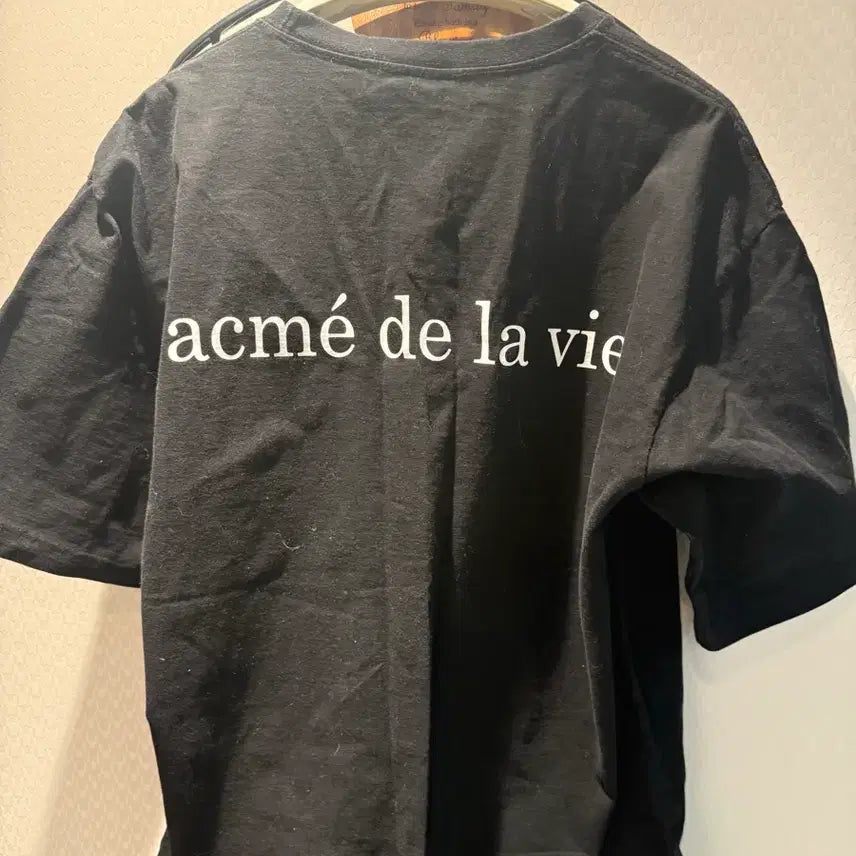 [BUNJANG] Acme De La Vie Black Printed T-shirt / 아크메드라비 반팔티 판매합니다