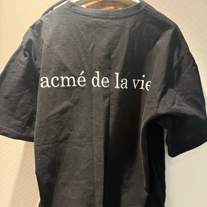 [BUNJANG] Acme De La Vie Black Printed T-shirt / 아크메드라비 반팔티 판매합니다