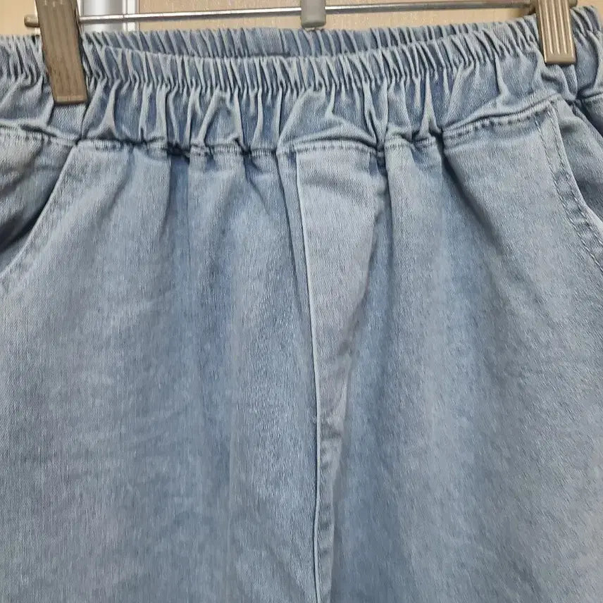 [BUNJANG] Unused Denim Patchwork Embroidered Pants 28 / 미사용품:데님 배기 팬츠28