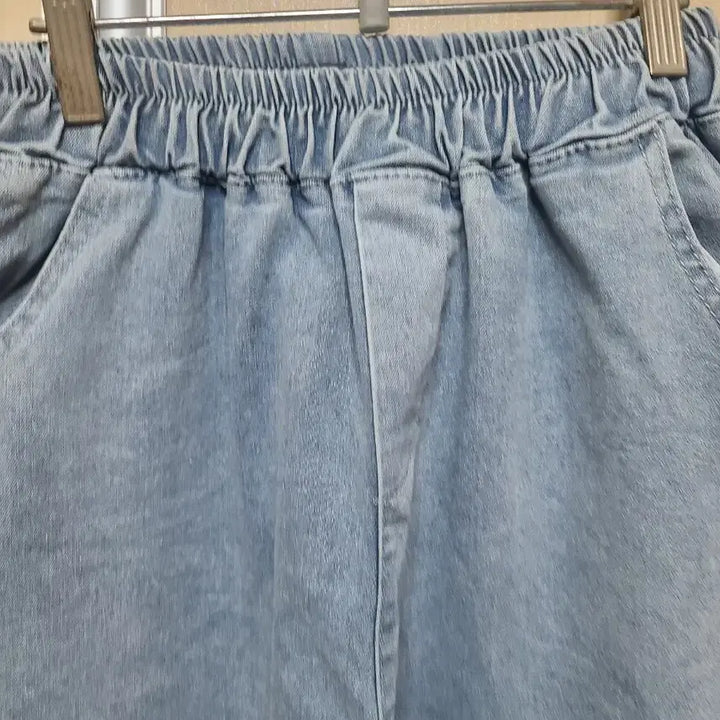 [BUNJANG] Unused Denim Patchwork Embroidered Pants 28 / 미사용품:데님 배기 팬츠28
