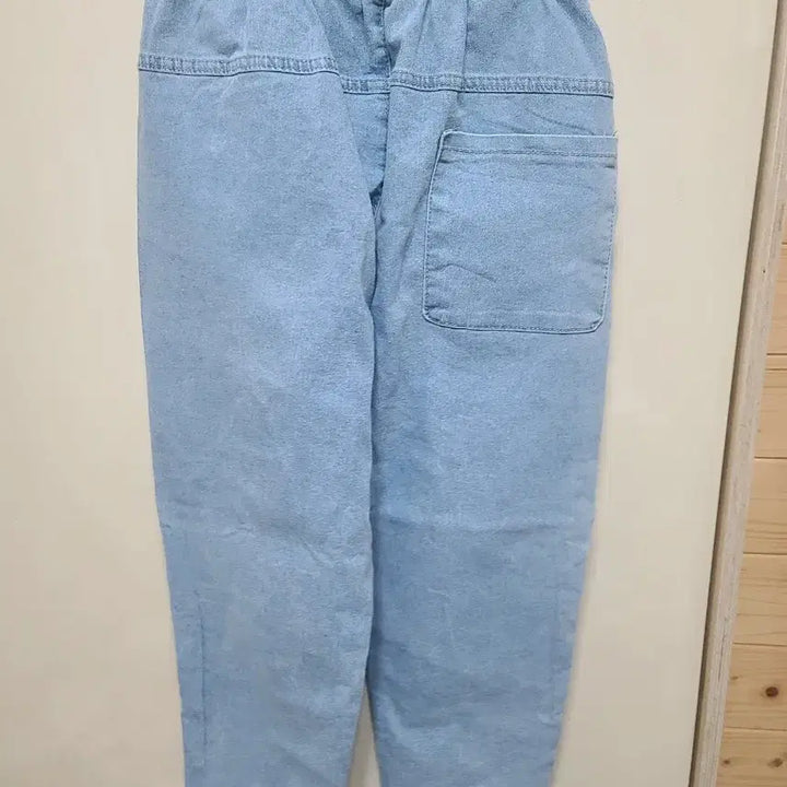 [BUNJANG] Unused Denim Patchwork Embroidered Pants 28 / 미사용품:데님 배기 팬츠28