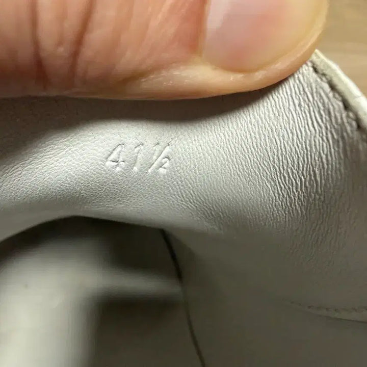 [BUNJANG] Hermes Cross Sneakers White / [41.5] 에르메스 크로스 스니커즈 화이트