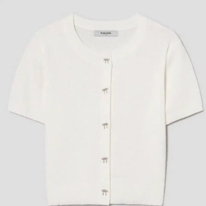 [BUNJANG] 8Seconds Button Short Sleeve Cardigan / 에잇세컨즈 단추 반팔 가디건