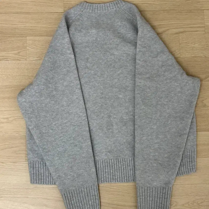 [BUNJANG] Uniqlo Souffle Yarn Crew Neck Sweater / 유니클로 수플레얀크루넥스웨터