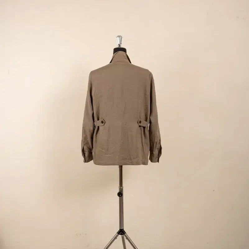 [SOLD OUT] 새상품 피노마레 린넨 테바자켓 올리브 M