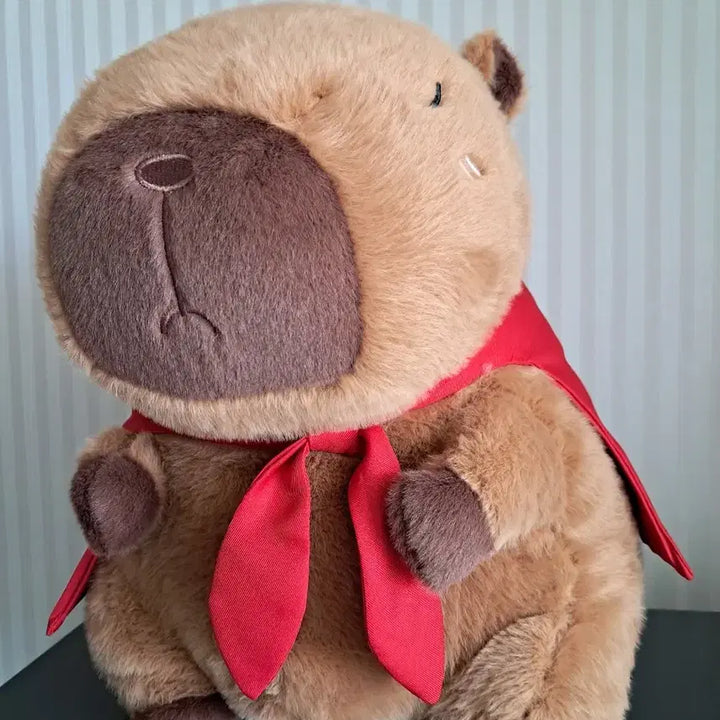 [BUNJANG] 40cm Capybara Hero Plush Toy / 카피바라 히어로 인형 40cm 새상품
