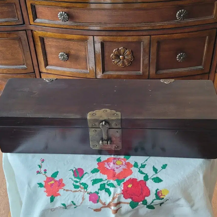 [BUNJANG] Joseon Dynasty Wooden Storage Box / 조선시대 패물함,오리베도자기합 일괄