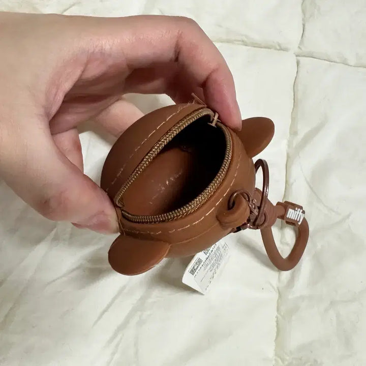 [BUNJANG] Miffy Boris Face Pouch Keyring Plush Doll / 미피 보리스 얼굴 파우치 키링 인형뽑기