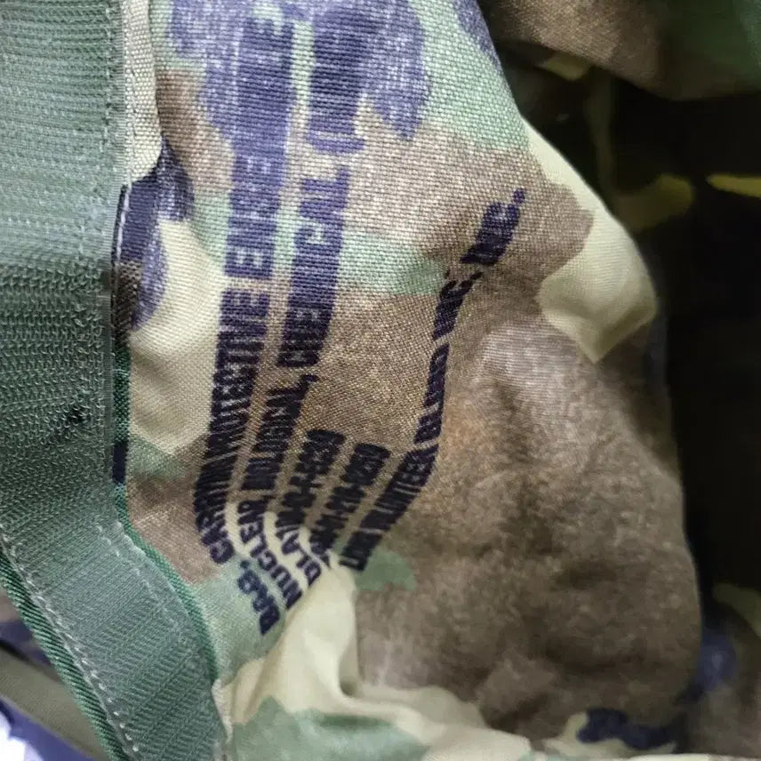 [BUNJANG] US Military Woodland Camo Duffel Bag / US 밀리터리 더플백 우드랜드 카모 60x40