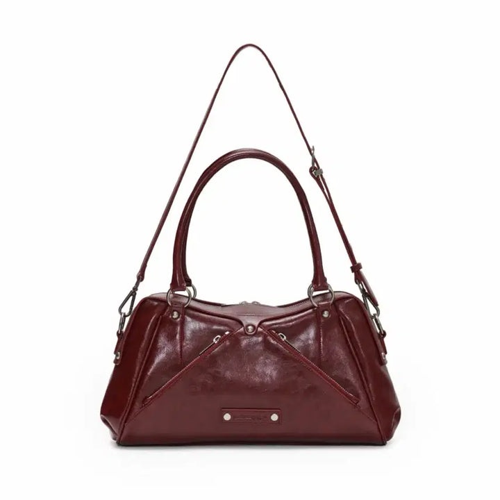 [BUNJANG] Sunburn Project Moss Bag Burgundy / 썬번프로젝트 모스백 버건디