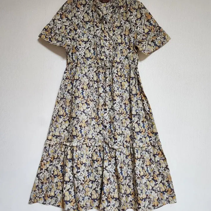 [BUNJANG] Osborn 2021 Floral Long Dress / 오스본2021 플라워 러블리 면 롱원피스66반~마른77