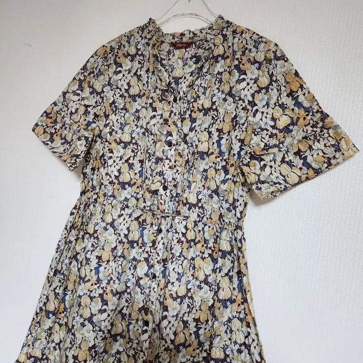 [BUNJANG] Osborn 2021 Floral Long Dress / 오스본2021 플라워 러블리 면 롱원피스66반~마른77
