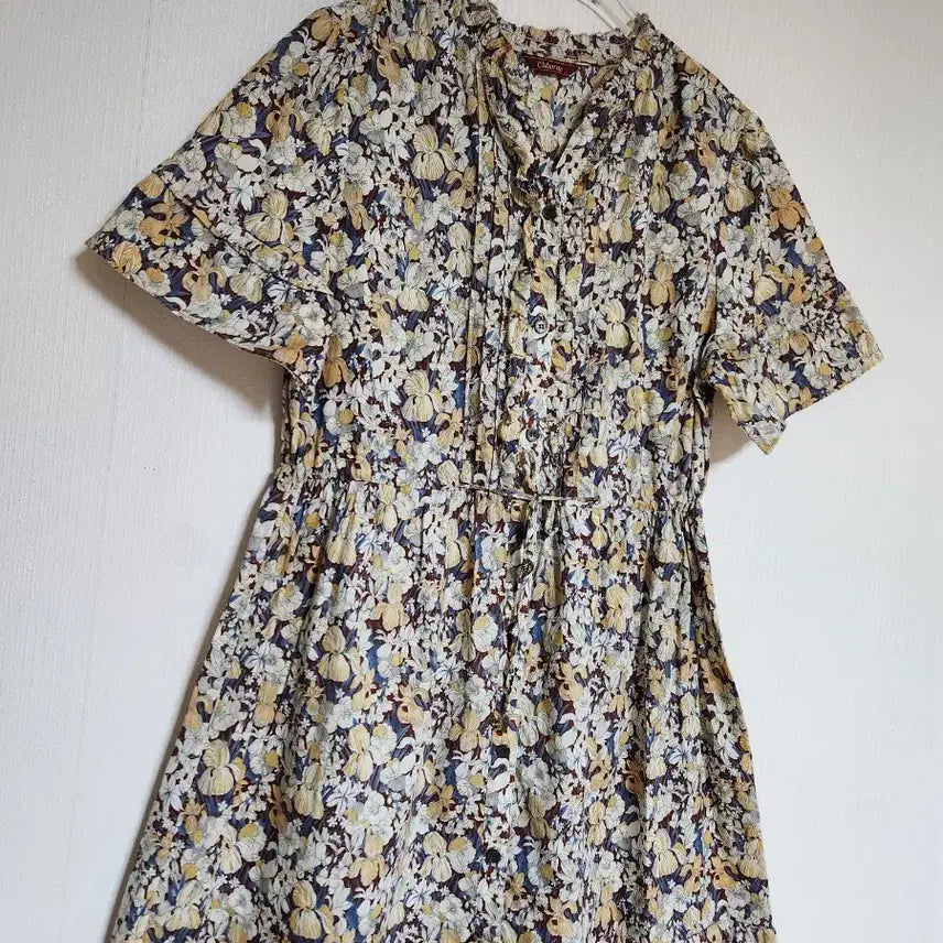 [BUNJANG] Osborn 2021 Floral Long Dress / 오스본2021 플라워 러블리 면 롱원피스66반~마른77