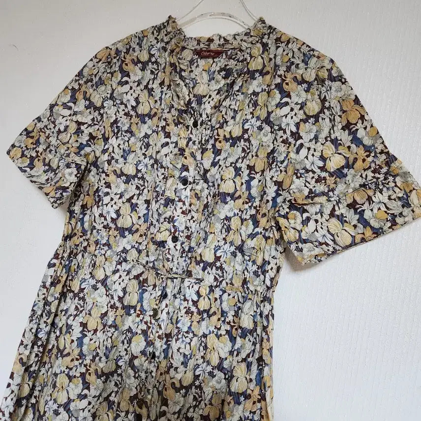 [BUNJANG] Osborn 2021 Floral Long Dress / 오스본2021 플라워 러블리 면 롱원피스66반~마른77