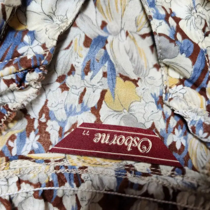 [BUNJANG] Osborn 2021 Floral Long Dress / 오스본2021 플라워 러블리 면 롱원피스66반~마른77