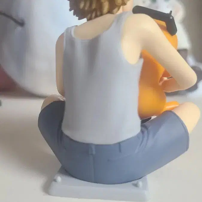 [BUNJANG] Chainsaw Man Denji &amp; Pochita Break Time Figure / 체인소 맨 브레이크타임