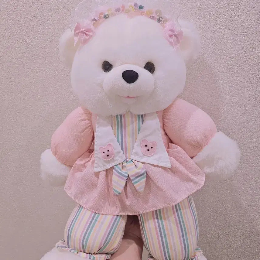 [BUNJANG] Vintage Pastel Bear Doll / 레어) 가격인하) 빈티지인형/ 빈티지토끼인형 /페어리계