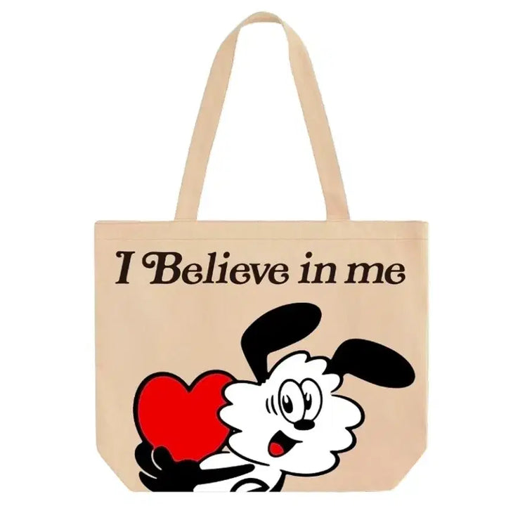 [BUNJANG] Verdy x Lotte Museum Tote Bag Beige / 베르디 verdy 롯데 뮤지엄 토트백 베이지 미개봉새상품