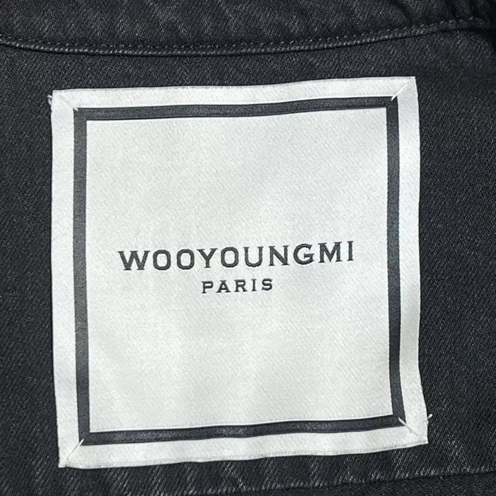 [BUNJANG] Wooyoungmi Black Denim Shirt Jacket Size 48 / 우영미 흑청 데님 셔츠자켓 48