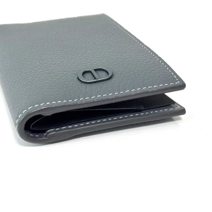 [BUNJANG] Dior CD Icon Vertical Card Holder Deep Gray P Grade / [P급/백화점] 디올 CD 아이콘 버티컬 카드지갑