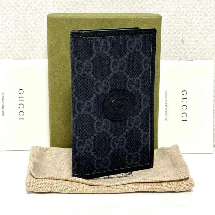 [BUNJANG] Gucci GG Interlocking Card Wallet (P Grade) / [P급/정품] 구찌 GG 인터로킹 카드지갑