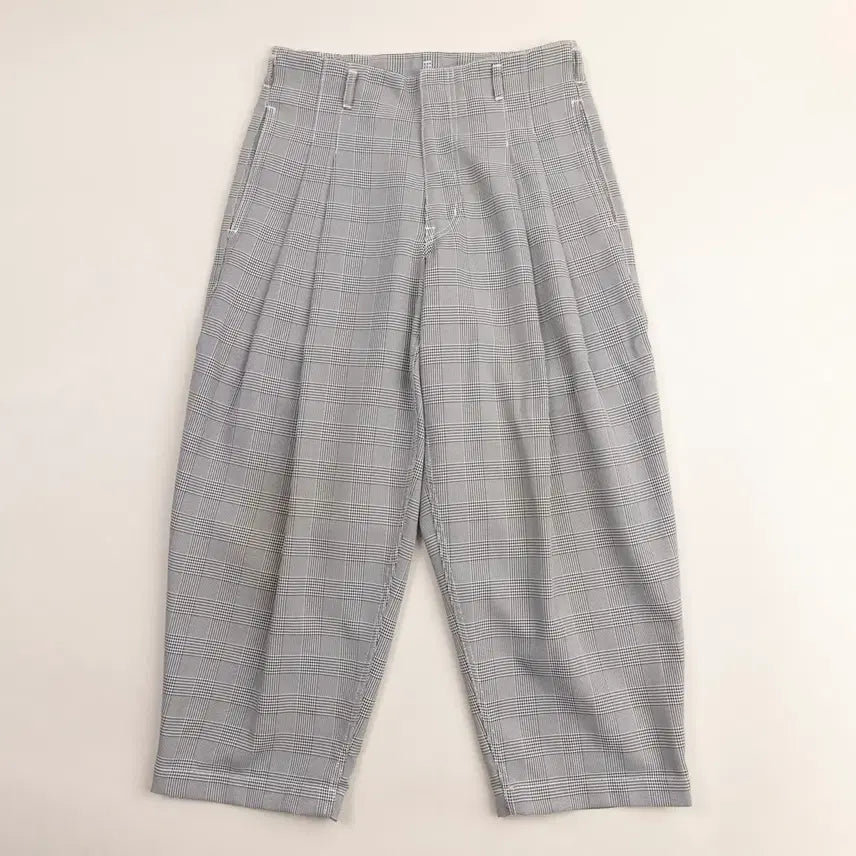 [SOLD OUT] 꼼데가르송 벌룬 팬츠 XS 글린 체크 AD2011