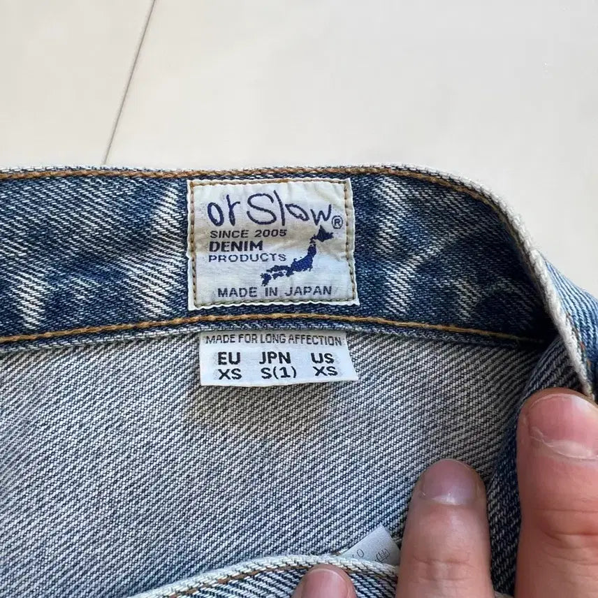 [BUNJANG] OrSlow 105 Sky Blue Jeans / 오어슬로우 105 스카이블루 1사이즈 판매합니다