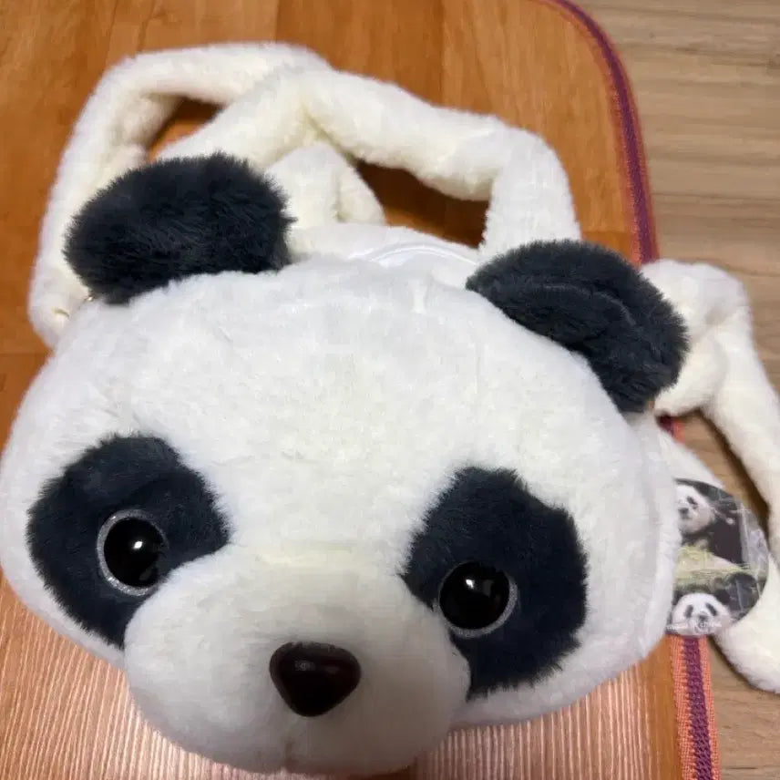 [BUNJANG] Panda Plush Shoulder Bag / 판다 가방