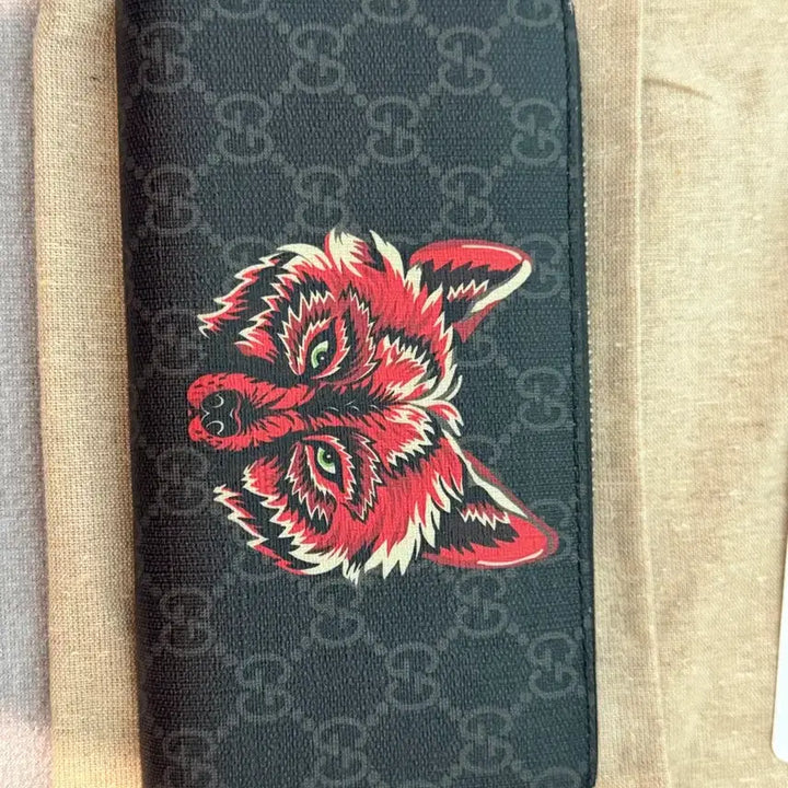 [BUNJANG] Gucci Wolf Long Wallet / 구찌 울프 장지갑(국내에서 현재 못 구하는 매물)