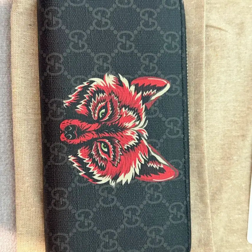 [BUNJANG] Gucci Wolf Long Wallet / 구찌 울프 장지갑(국내에서 현재 못 구하는 매물)