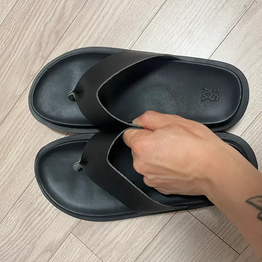 [BUNJANG] Yase Flip Flop 260 Leather Sandals / 야세 플립플랍 260 야세 쪼리 야세 슬리퍼 야세 레더 쪼리 레더 슬리퍼