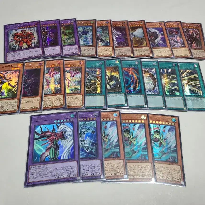 [BUNJANG] Yu-Gi-Oh! HERO Deck with 3 Excluder Cards / 유희왕 엑스클루더 일판 3장 포함 히어로덱 시크작